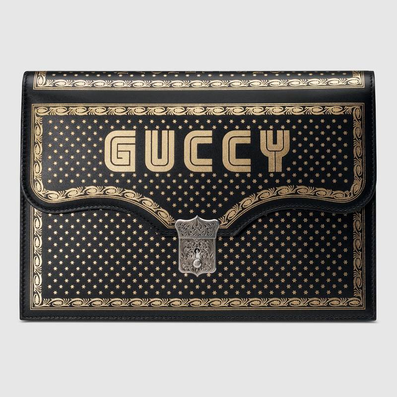 グッチ バッグ スーパーコピー GUCCY プリント ポートフォリオ 510422 0GUVN 8474