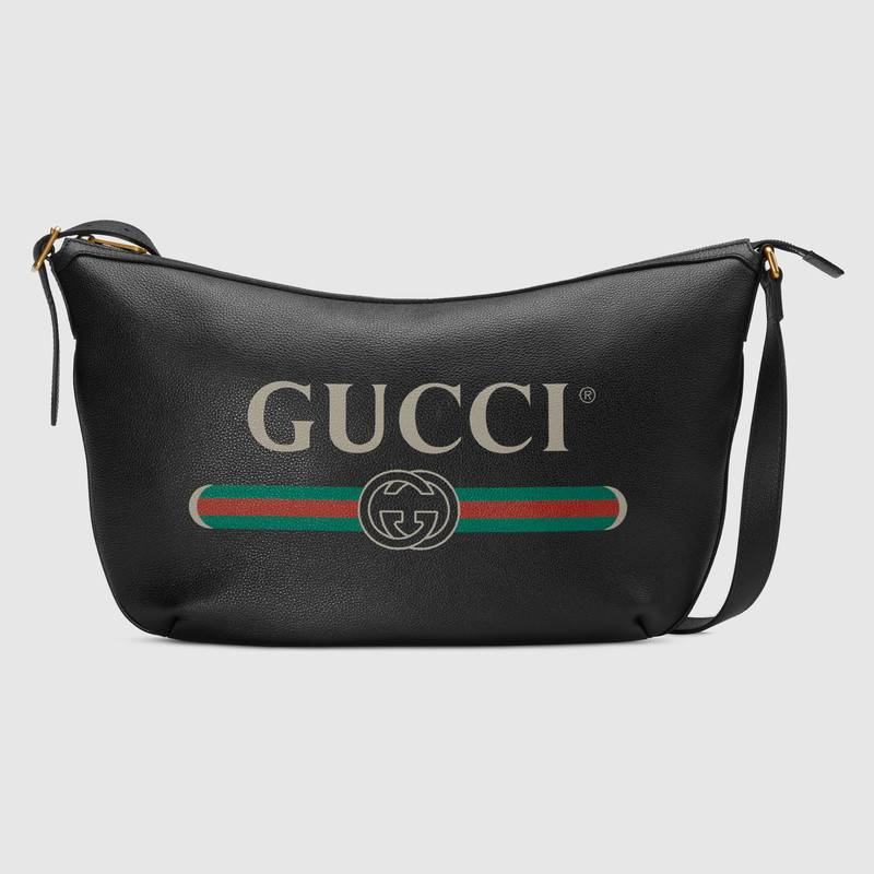 グッチ バッグ スーパーコピー GUCCI プリント ハーフムーン ホーボーバッグ 523588 0GCAT 8163