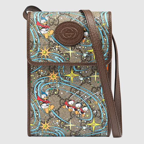 グッチ バッグ スーパーコピー DISNEY（ディズニー）x GUCCI ドナルドダック ミニバッグ 647927 2N9AT 8679